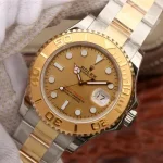YACHT MASTER 1 GOLDMIX (GOLDEN DIAL ) STAINLESS STEEL 40MM 16623 - Image 6