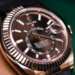 Rolex Sky-Dweller Oyster 42 mm Everose gold 326235-0005 New - Image 11