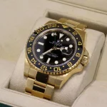 Rolex GMT-Master II Yellow Gold Automatic Green Dial Men’s Watch 116718-LN-78208 - Image 6