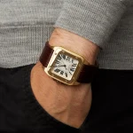 CARTIER santos 18kt Yellow Gold Men’s WatchItem -W20071Y1 - Image 5