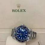Rolex Submariner Date 116659 SABR 18k White Gold Diamonds Sapphires UNWORN - Image 4