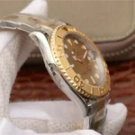 YACHT MASTER 1 GOLDMIX (GOLDEN DIAL ) STAINLESS STEEL 40MM 16623 - Image 4