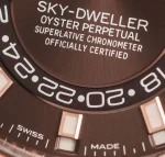 Rolex Sky-Dweller Oyster 42 mm Everose gold 326235-0005 New - Image 10