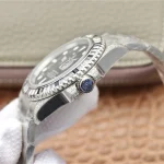 SUBMARINER SILVER BLACK DIAMOND 40MM 116759 SANR-74769Bril - Image 9