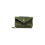 YSL Toy Puffer in suede