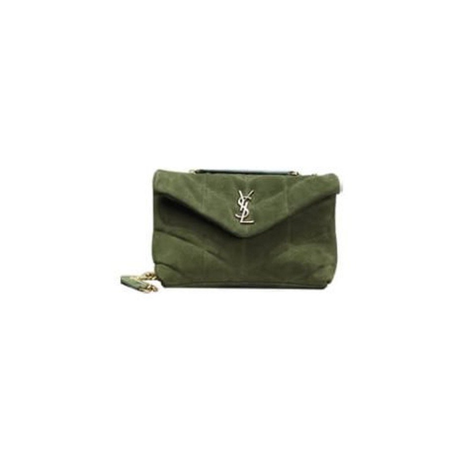 YSL Toy Puffer in suede - Unified YSL Toy Puffer in suede - Image 1