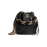 CHANEL Drawstring Bag