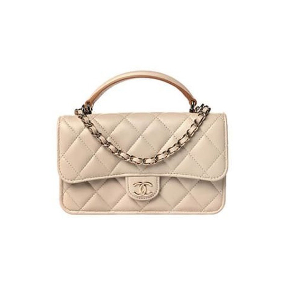 CHANEL MINI FLAP WITH TOP HANDLE(HIGH-END GRADE) - Unified CHANEL MINI FLAP WITH TOP HANDLE(HIGH-END GRADE) - Image 1