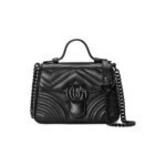 GG MARMONT MINI TOP HANDLE BAG