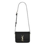 SOLFERINO SMALL SATCHEL IN BOX SAINT LAURENT LEATHER